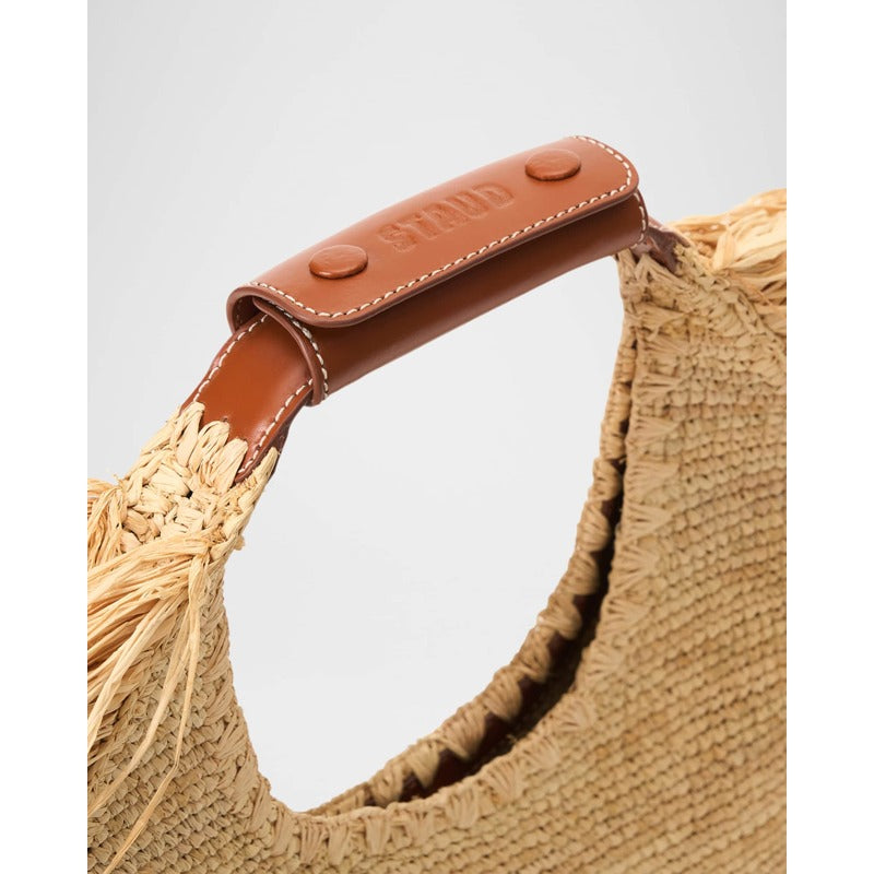 Bolsa Beach Large Moon Fringe Raffia