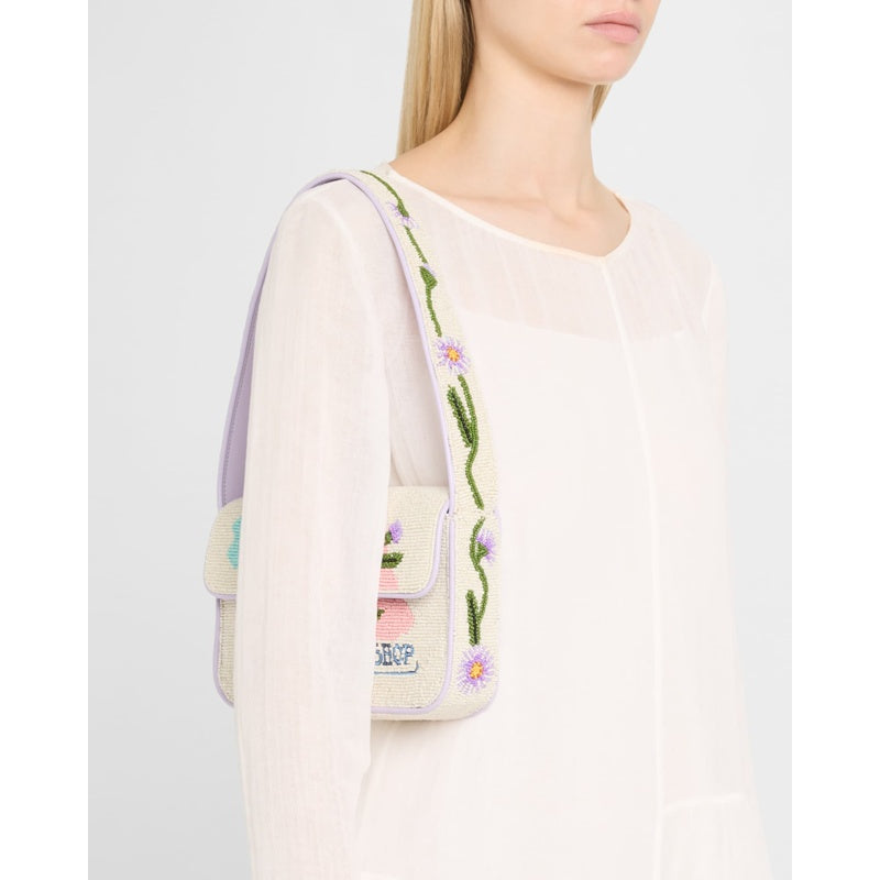 Bolsa Shoulder Tommy Beaded Flap