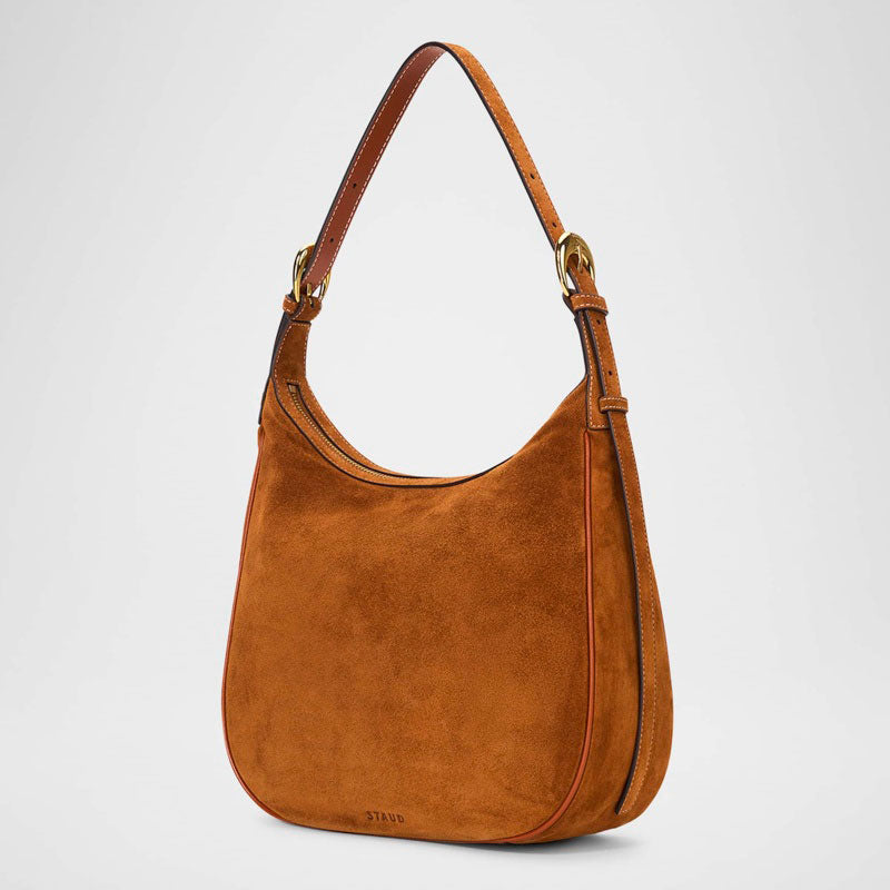 Bolsa Shoulder Pine Zip Suede - Mercado de Luxo - O Maior E-Commerce de Bens, Produtos e Serviços de Luxo do Brasil.