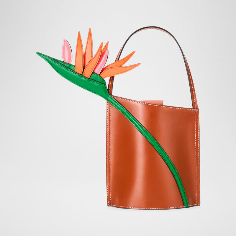 Bolsa Bucket The Bird of Paradise Flower - Mercado de Luxo - O Maior E-Commerce de Bens, Produtos e Serviços de Luxo do Brasil.