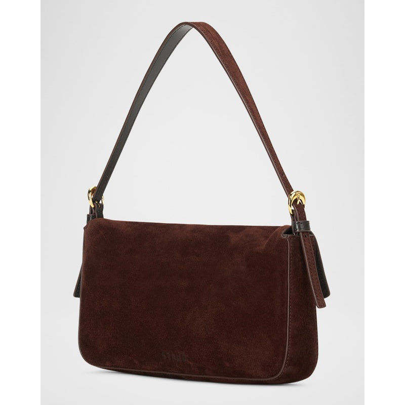 Bolsa Shoulder Harlow Buckle Suede