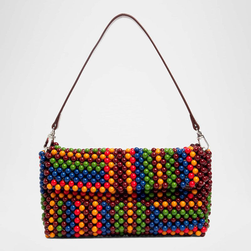 Bolsa Shoulder Timmy Convertible Beaded - Mercado de Luxo - O Maior E-Commerce de Bens, Produtos e Serviços de Luxo do Brasil.