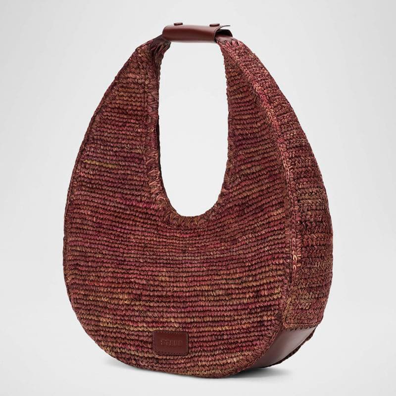 Bolsa Shoulder Moon Large Raffia - Mercado de Luxo - O Maior E-Commerce de Bens, Produtos e Serviços de Luxo do Brasil.