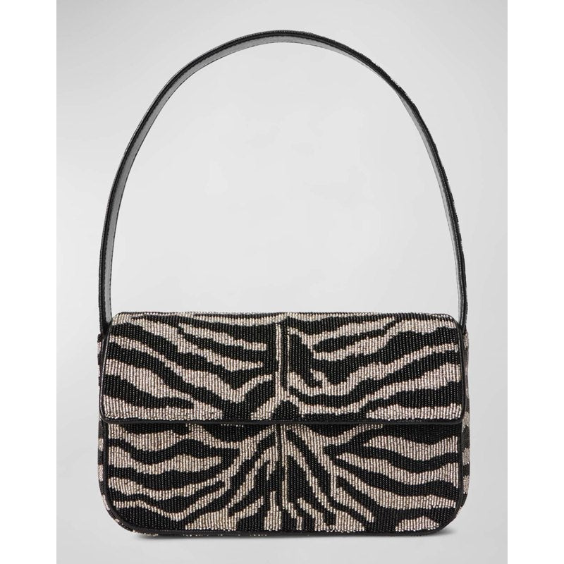 Bolsa Shoulder Tommy Two-Tone Beaded