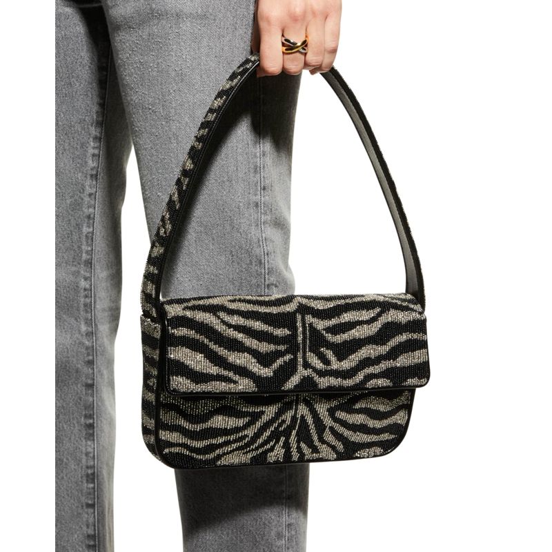 Bolsa Shoulder Tommy Two-Tone Beaded