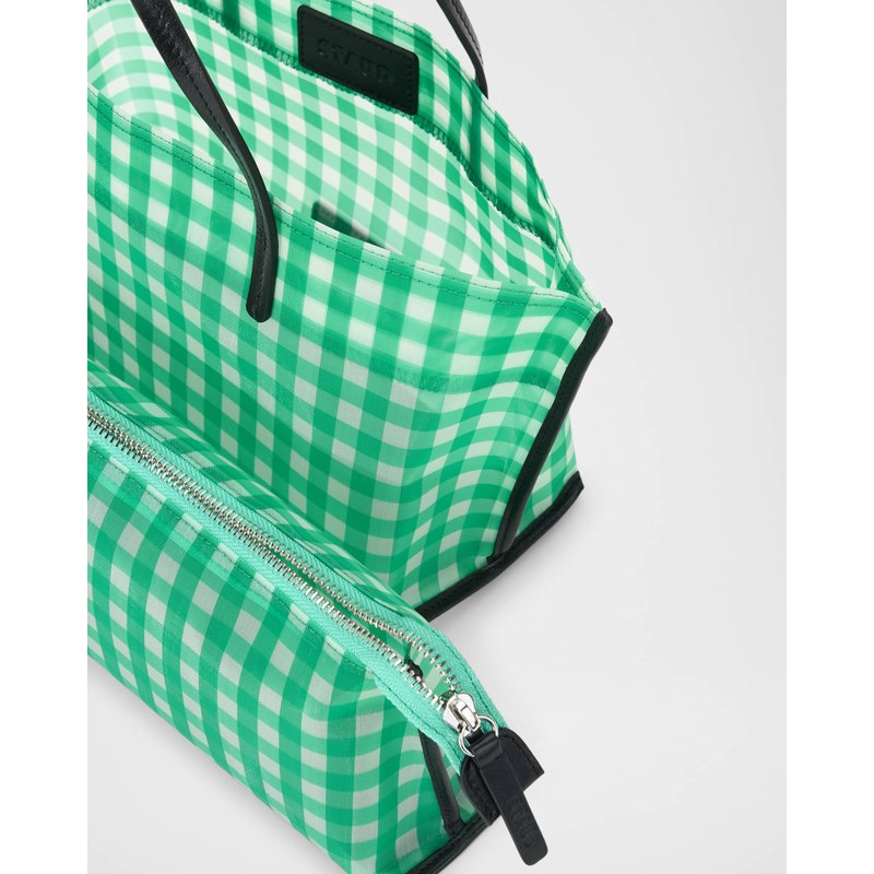 Bolsa Shopper Christos Mini Plaid Mesh