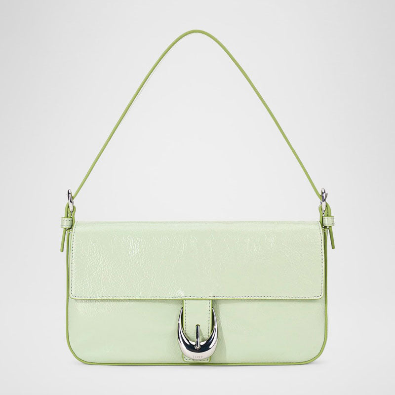 Bolsa Shoulder Harlow Buckle Crinkled - Mercado de Luxo - O Maior E-Commerce de Bens, Produtos e Serviços de Luxo do Brasil.