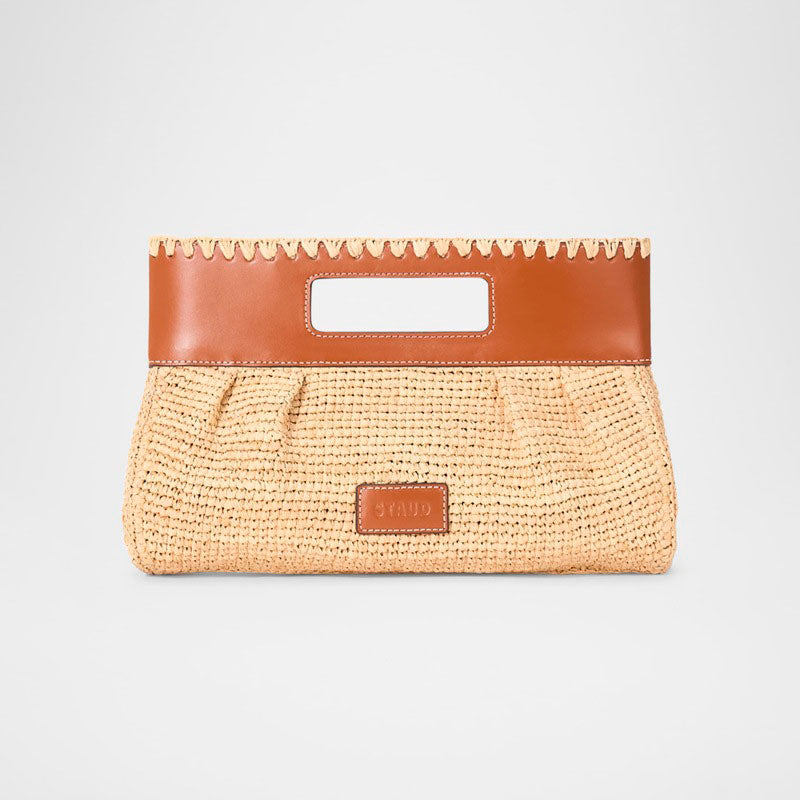 Bolsa Clutch Lena Raffia and - Mercado de Luxo - O Maior E-Commerce de Bens, Produtos e Serviços de Luxo do Brasil.