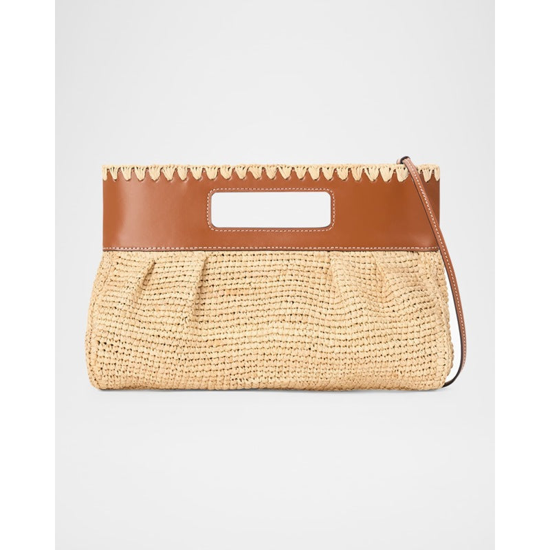 Bolsa Clutch Lena Raffia and