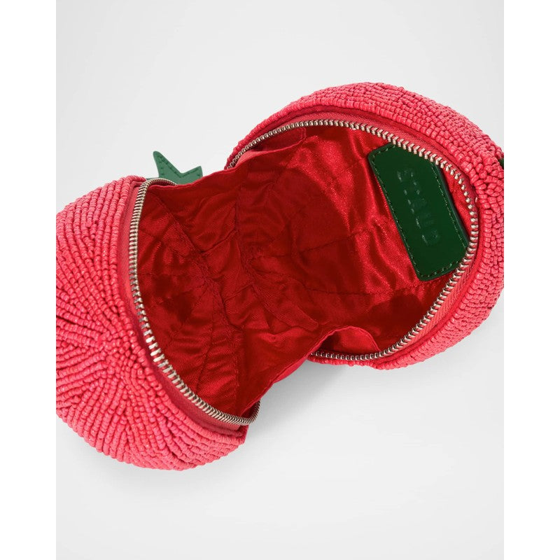 Bolsa Crossbody Campari Beaded
