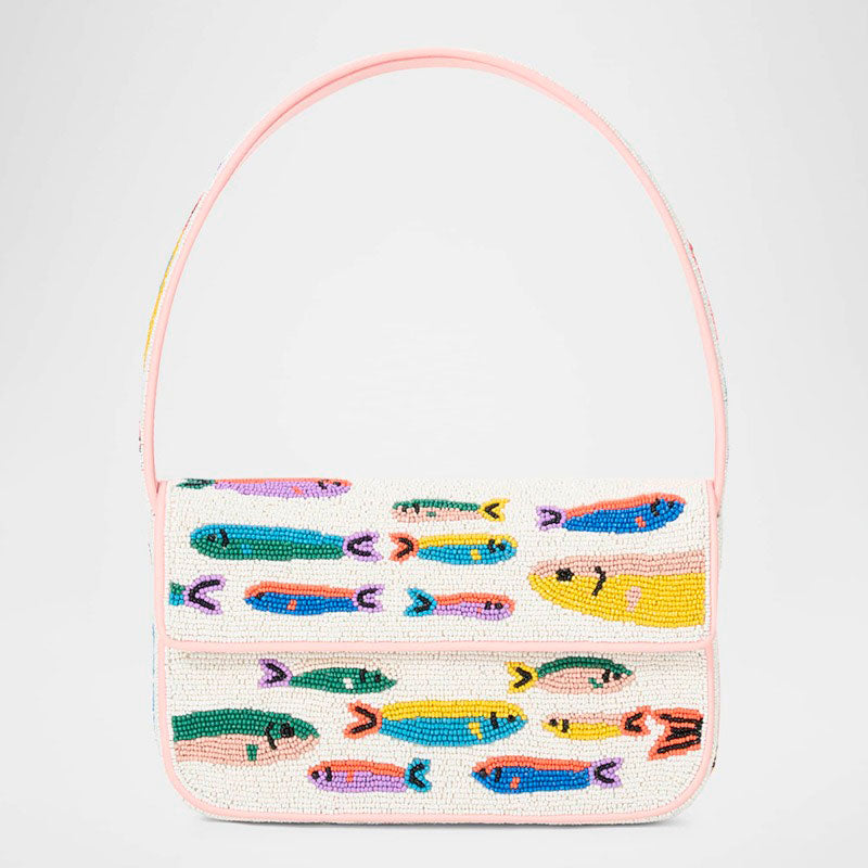 Bolsa Shoulder Tommy Beaded - Mercado de Luxo - O Maior E-Commerce de Bens, Produtos e Serviços de Luxo do Brasil.