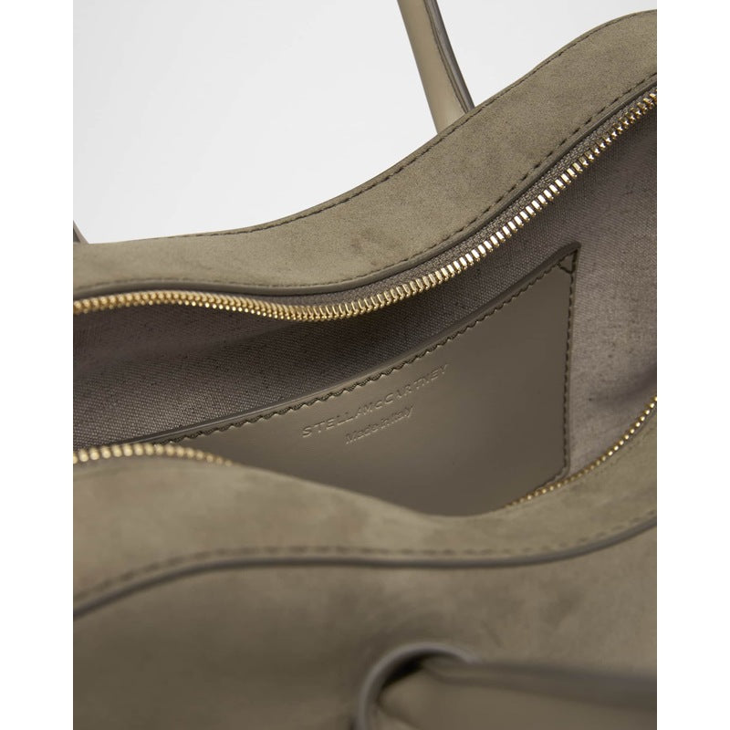 Bolsa Shoulder Zip Vegan Suede