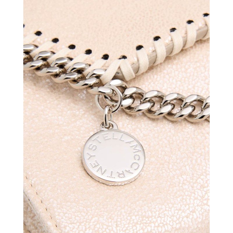 Bolsa Crossbody Falabella Mini Shiny Recycled Vegan