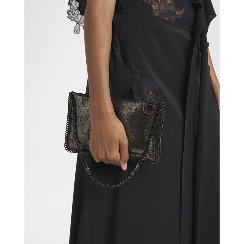 Bolsa Clutch Falabella Shiny Vegan Pochette