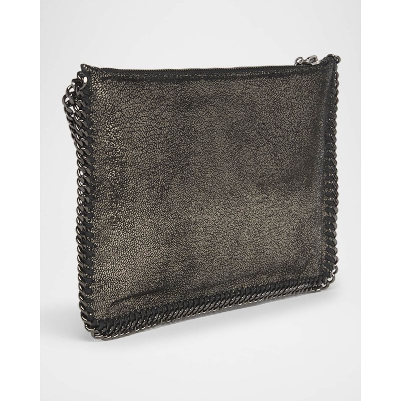 Bolsa Clutch Falabella Shiny Vegan Pochette