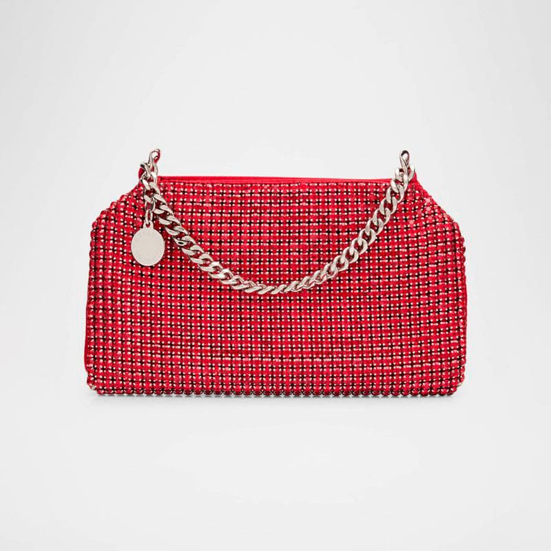 Bolsa Crossbody Falabella Crystal Mesh - Mercado de Luxo - O Maior E-Commerce de Bens, Produtos e Serviços de Luxo do Brasil.