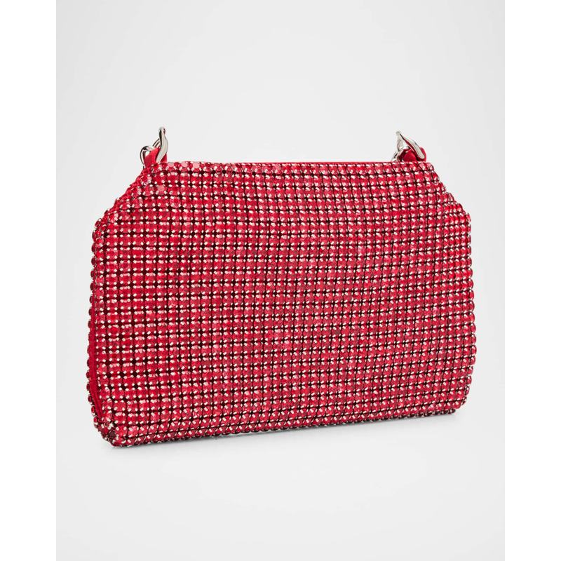Bolsa Crossbody Falabella Crystal Mesh