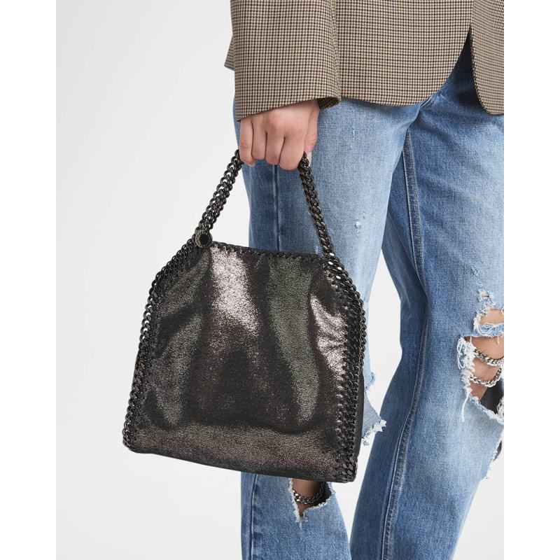 Bolsa Shopper Falabella Mini Metallic Vegan
