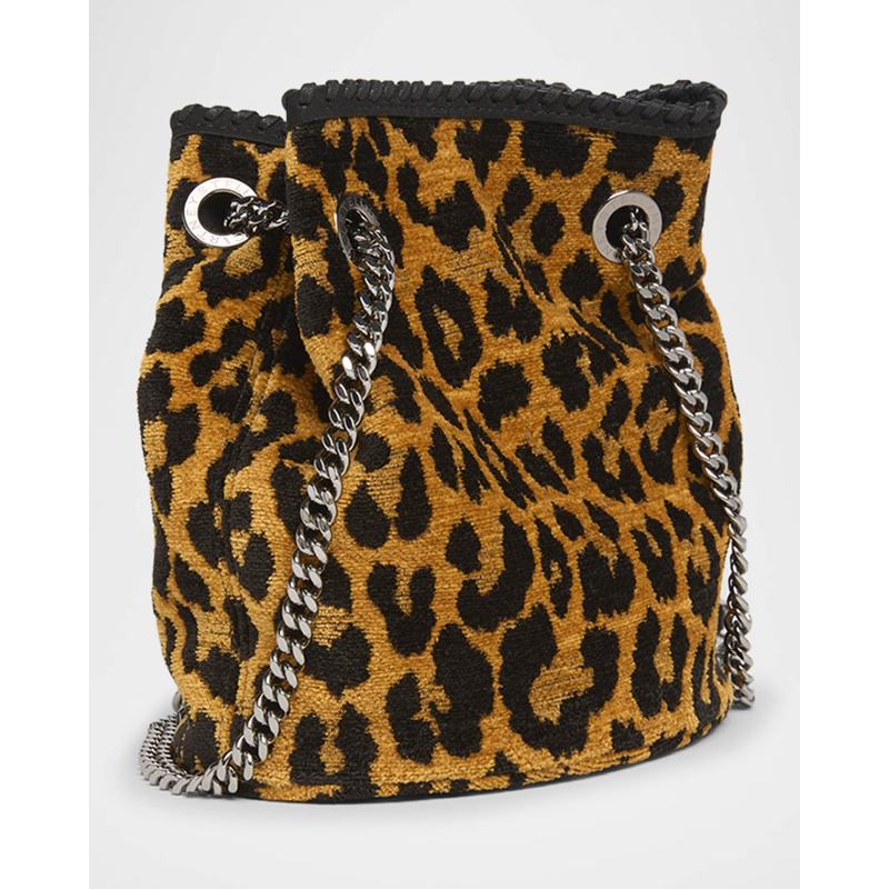 Bolsa Shoulder Leopard Jacquard