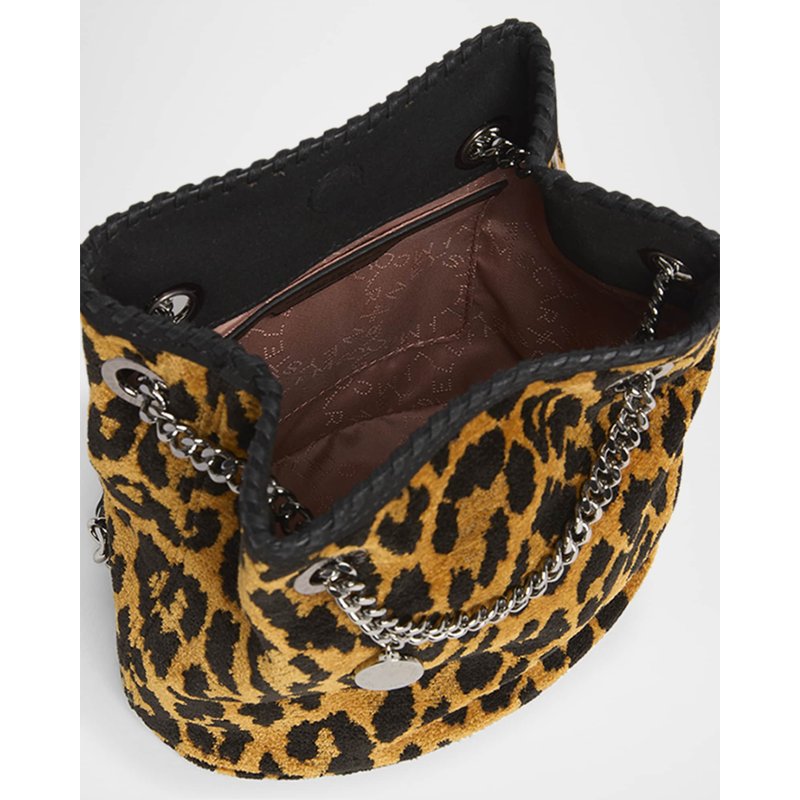 Bolsa Shoulder Leopard Jacquard