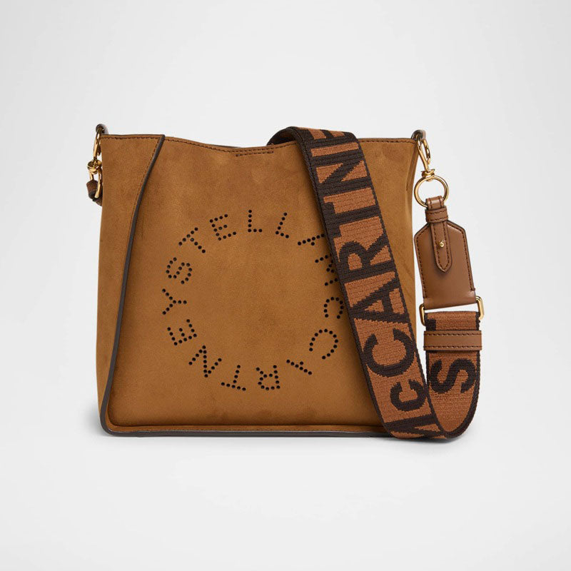 Bolsa Crossbody Logo Mini Vegan Suede - Mercado de Luxo - O Maior E-Commerce de Bens, Produtos e Serviços de Luxo do Brasil.