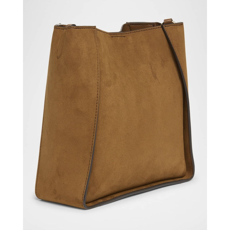 Bolsa Crossbody Logo Mini Vegan Suede