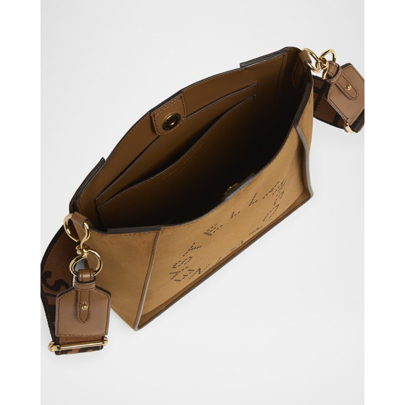 Bolsa Crossbody Logo Mini Vegan Suede