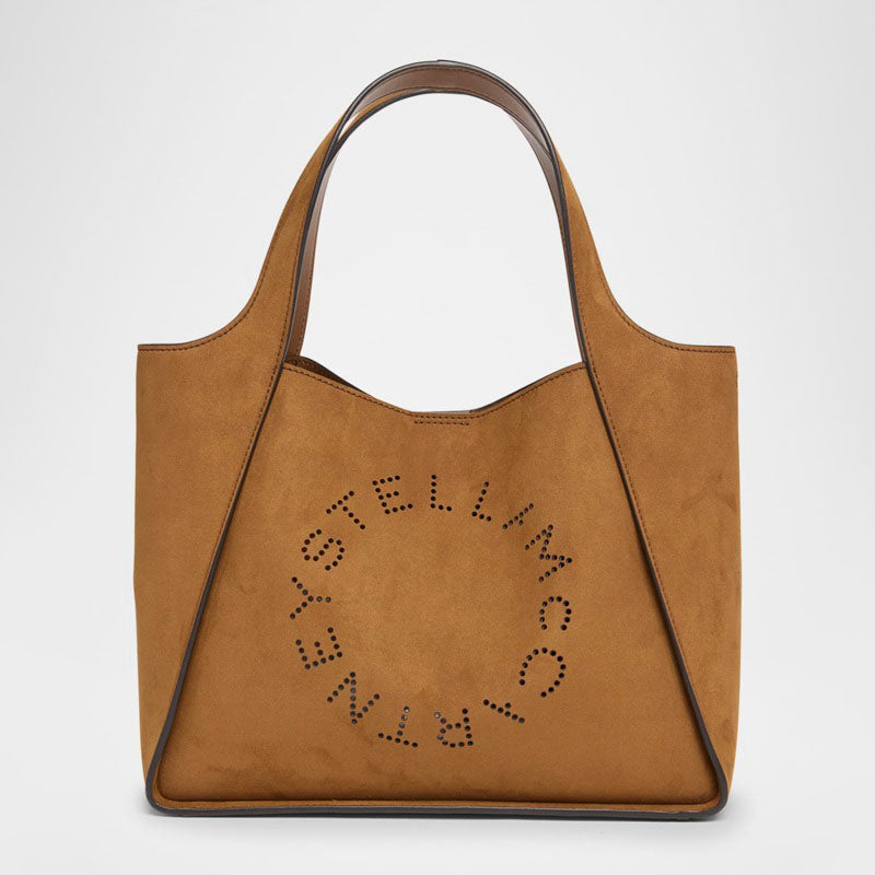 Bolsa Crossbody Logo Vegan Suede - Mercado de Luxo - O Maior E-Commerce de Bens, Produtos e Serviços de Luxo do Brasil.