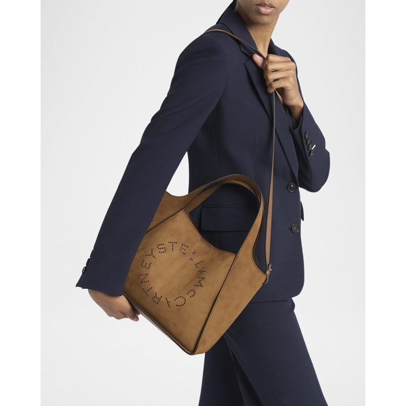 Bolsa Crossbody Logo Vegan Suede