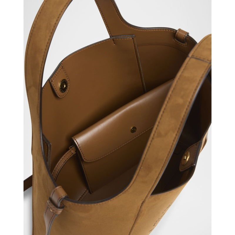 Bolsa Crossbody Logo Vegan Suede