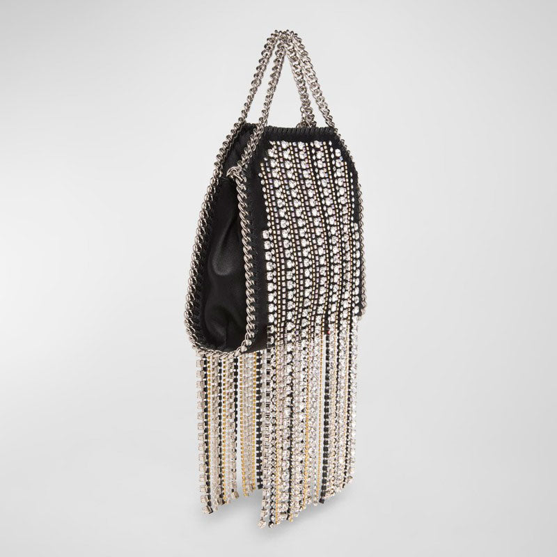 Bolsa Shoulder Limited Edition Falabella Crystal Fringe Tiny - Mercado de Luxo - O Maior E-Commerce de Bens, Produtos e Serviços de Luxo do Brasil.