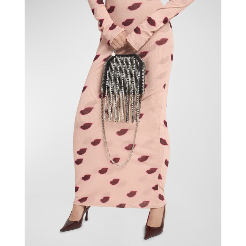 Bolsa Shoulder Limited Edition Falabella Crystal Fringe Tiny