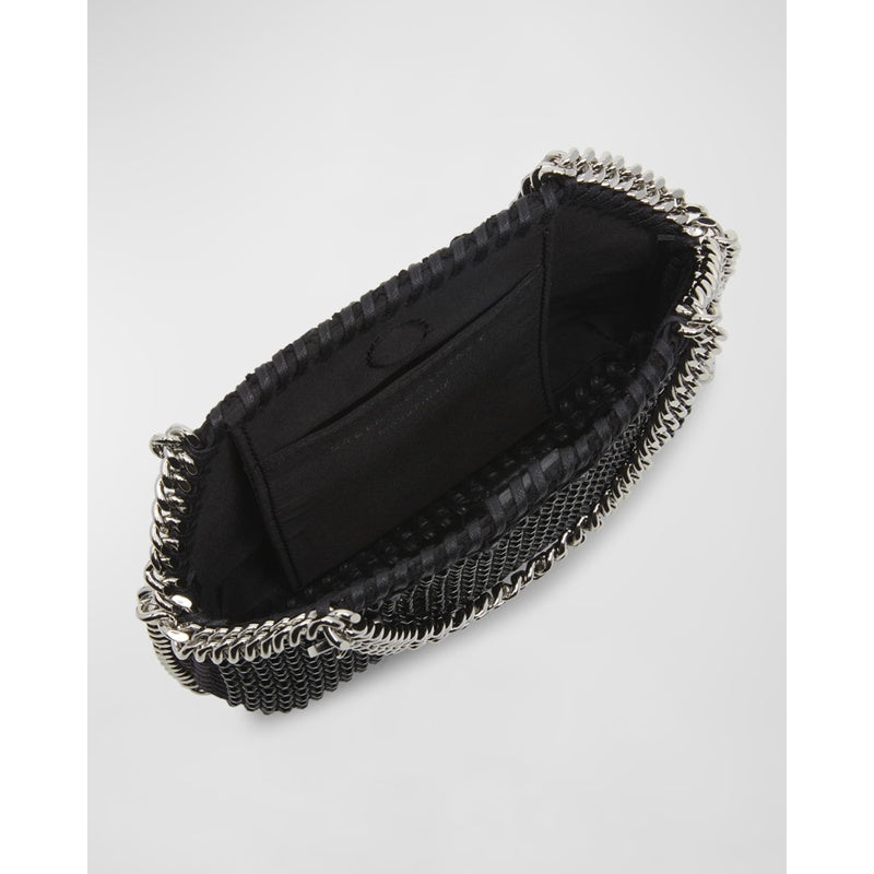 Bolsa Shoulder Falabella Mini Crystal Mesh