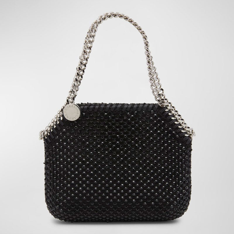 Bolsa Handle Falabella Mini Crystal Mesh - Mercado de Luxo - O Maior E-Commerce de Bens, Produtos e Serviços de Luxo do Brasil.