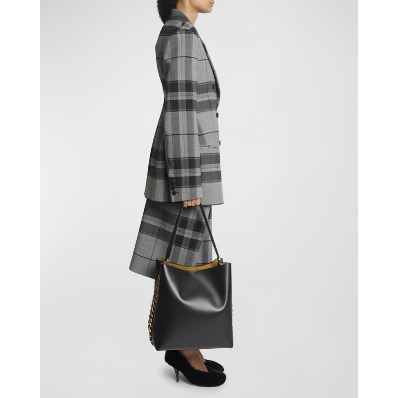 Bolsa Crossbody Two-Tone Chain Vegan
