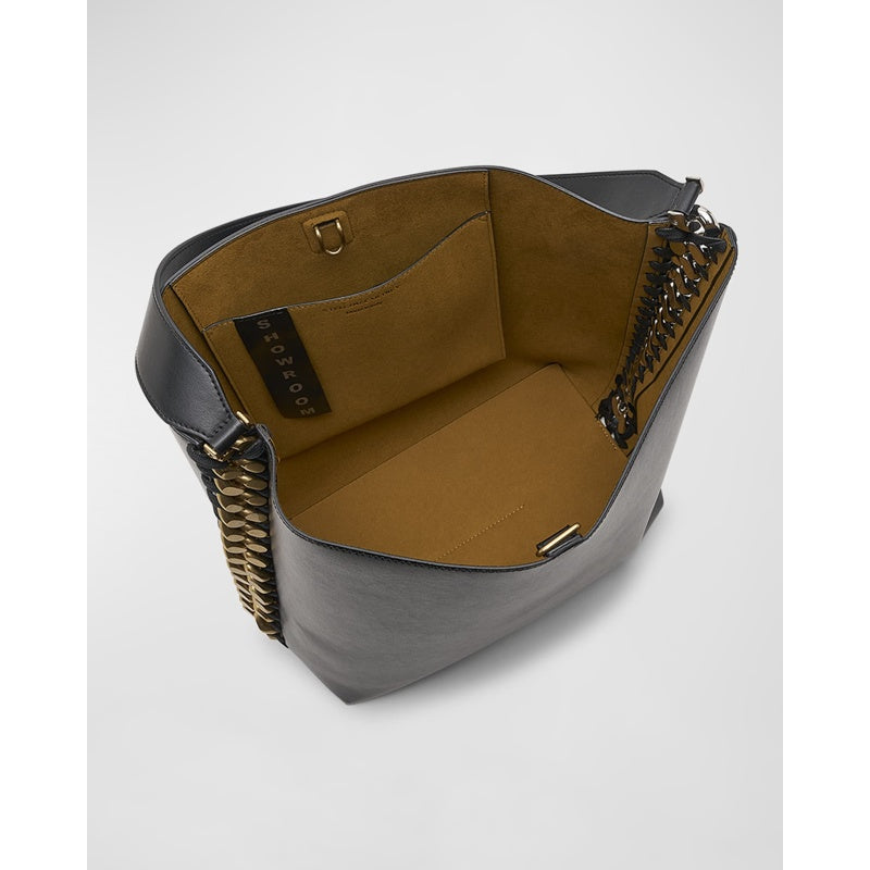 Bolsa Crossbody Two-Tone Chain Vegan