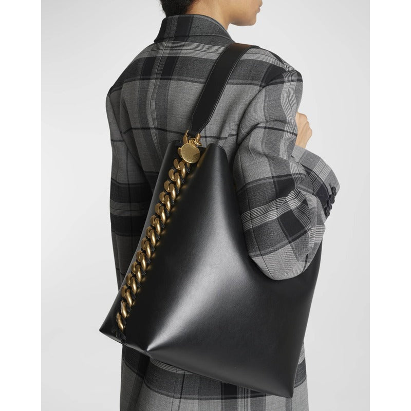 Bolsa Crossbody Two-Tone Chain Vegan