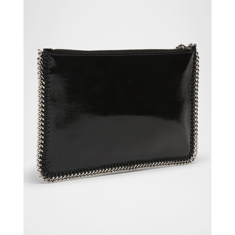 Bolsa Shoulder Falabella Crinkled Patent Pochette