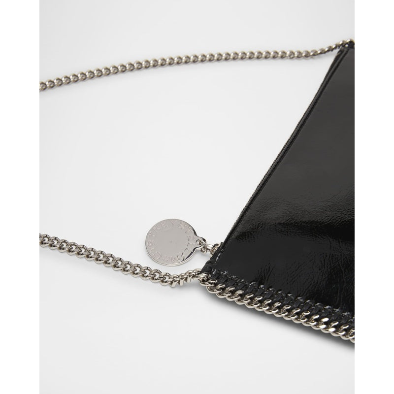 Bolsa Shoulder Falabella Crinkled Patent Pochette