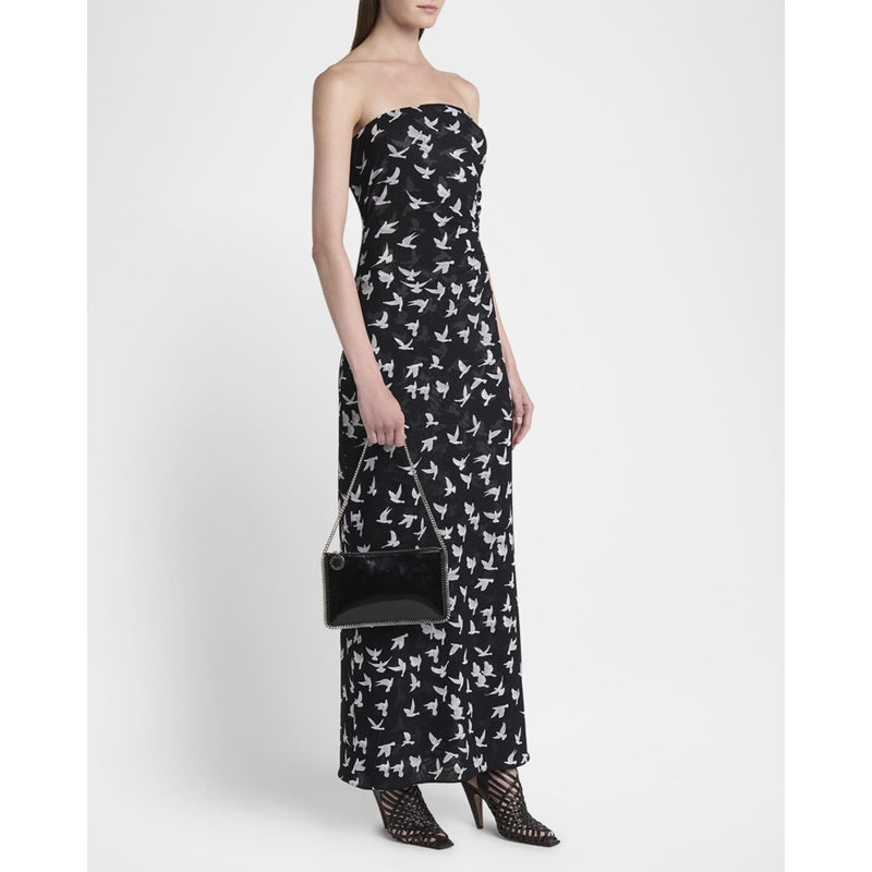 Bolsa Shoulder Falabella Crinkled Patent Pochette
