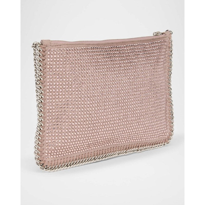 Bolsa Clutch Falabella Allover Crystal