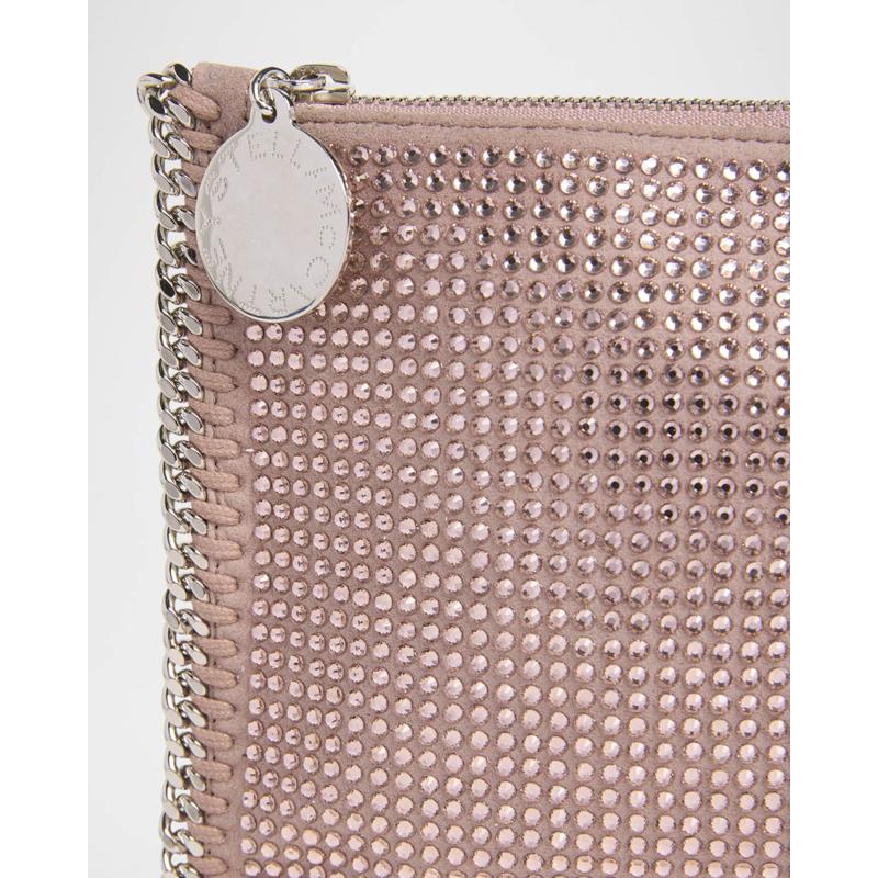 Bolsa Clutch Falabella Allover Crystal
