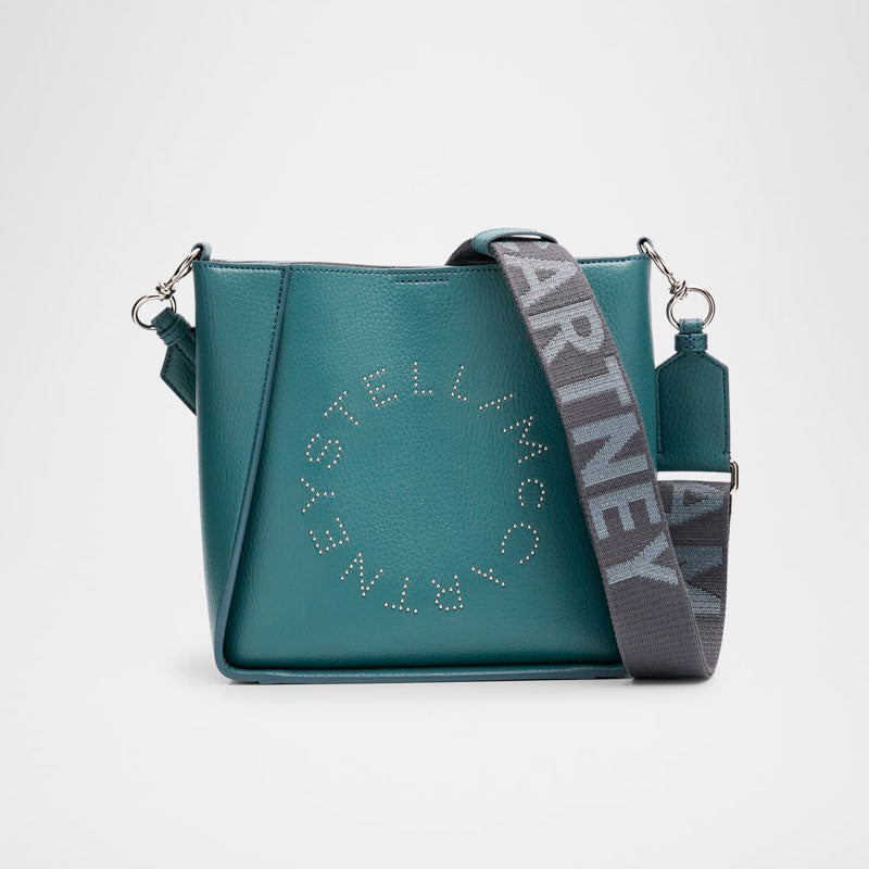 Bolsa Crossbody Mini Studded Logo Vegan - Mercado de Luxo - O Maior E-Commerce de Bens, Produtos e Serviços de Luxo do Brasil.