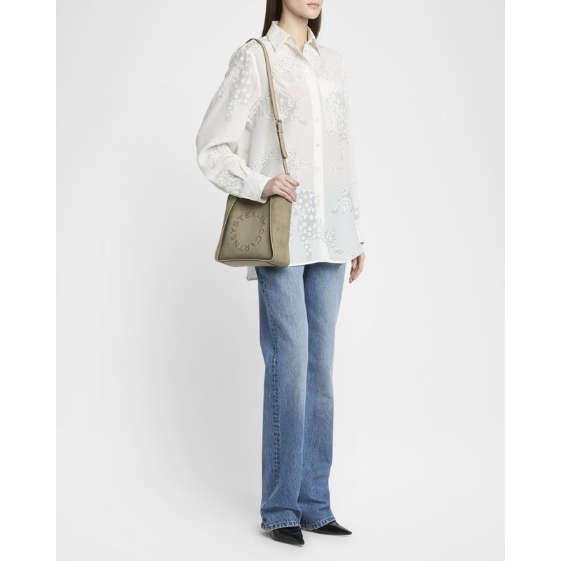 Bolsa Crossbody Alter Suede Piped