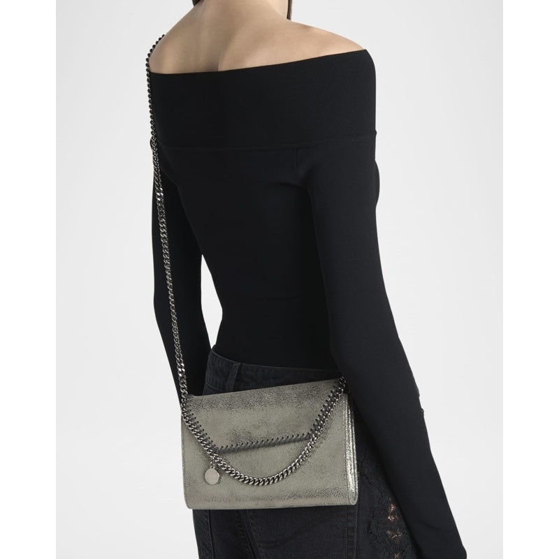 Bolsa Crossbody Falabella Mini Metallic