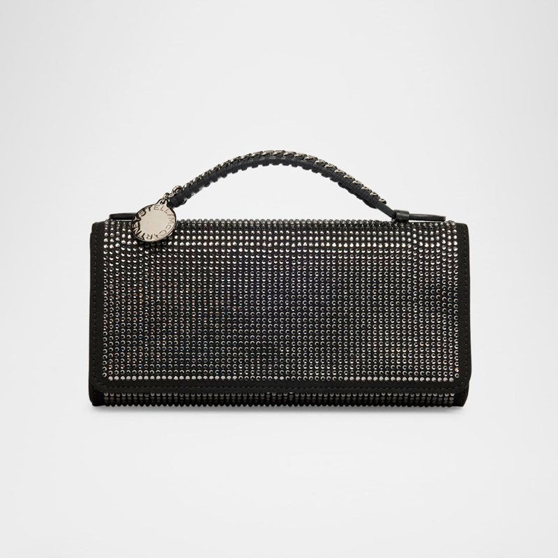 Bolsa Handle Falabella Crystal Alter Suede - Mercado de Luxo - O Maior E-Commerce de Bens, Produtos e Serviços de Luxo do Brasil.