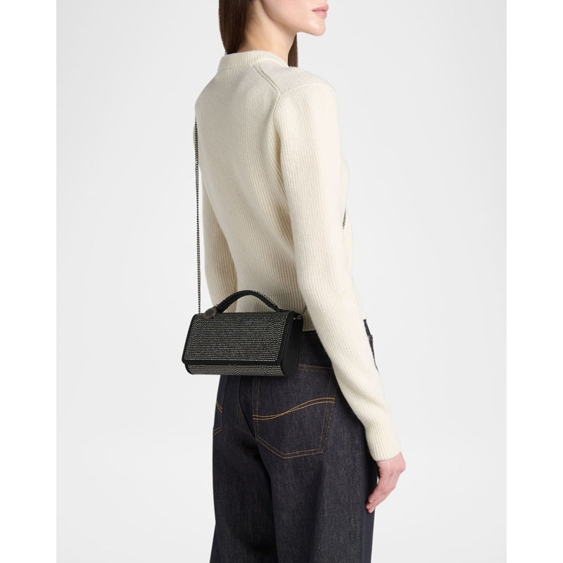 Bolsa Handle Falabella Crystal Alter Suede