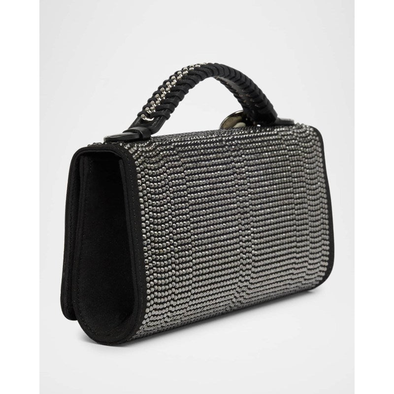 Bolsa Handle Falabella Crystal Alter Suede