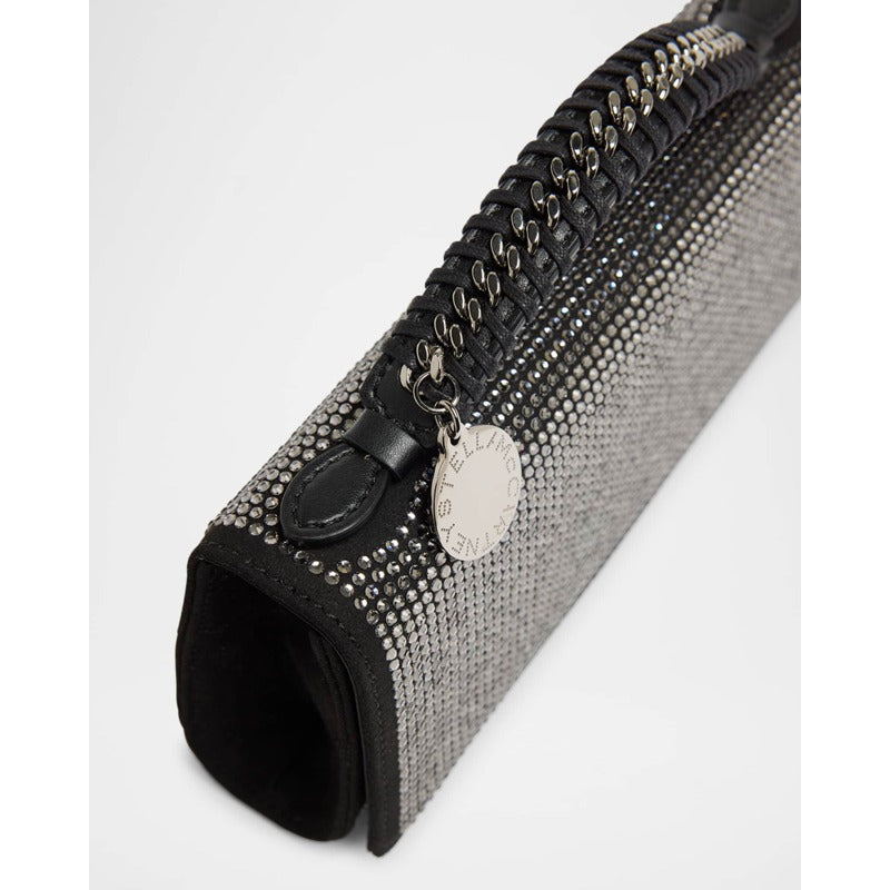 Bolsa Handle Falabella Crystal Alter Suede
