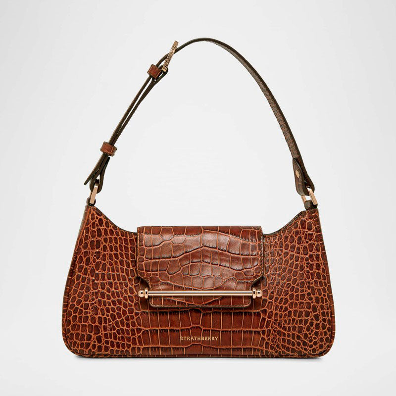 Bolsa Shoulder Multrees Omni Croc-Embossed - Mercado de Luxo - O Maior E-Commerce de Bens, Produtos e Serviços de Luxo do Brasil.
